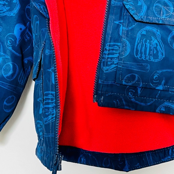 Carter’s toddler boys fleece lined rain jacket - Picture 3 of 3